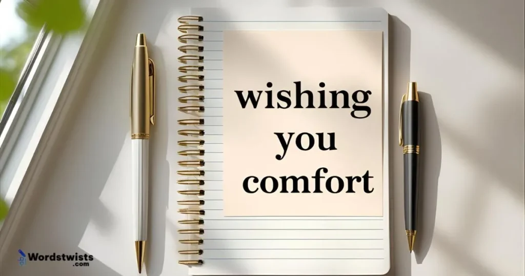 Wishing You Comfort