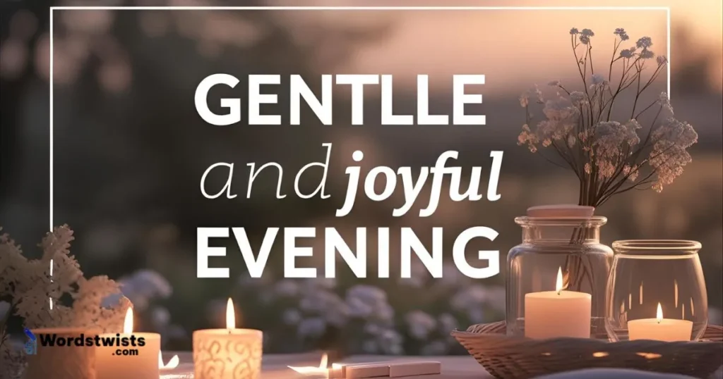 Gentle and Joyful Evening