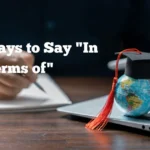 In Terms of