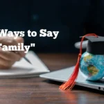 Ways to Say Family