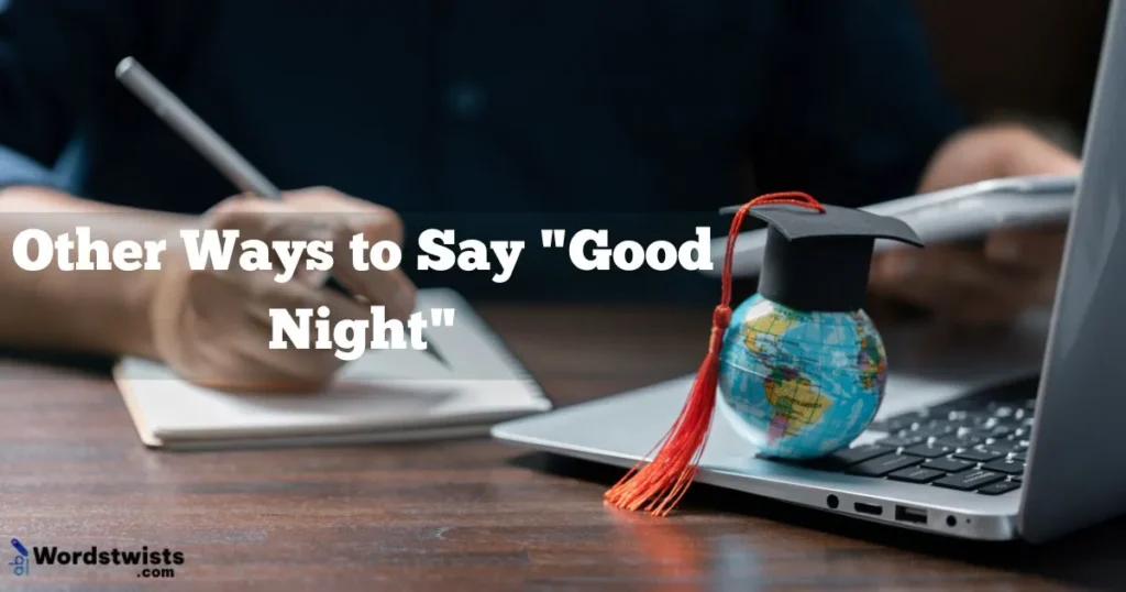 Ways to Say "Good Night"