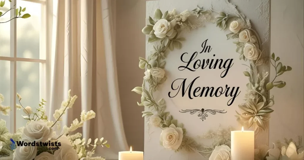 In loving memory