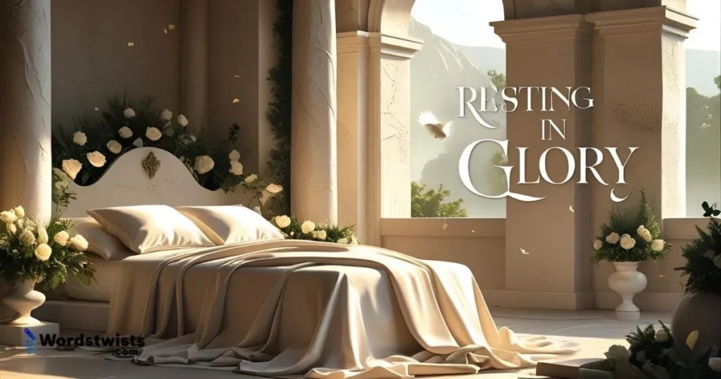 Resting in glory