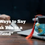 Thank You to a Friend