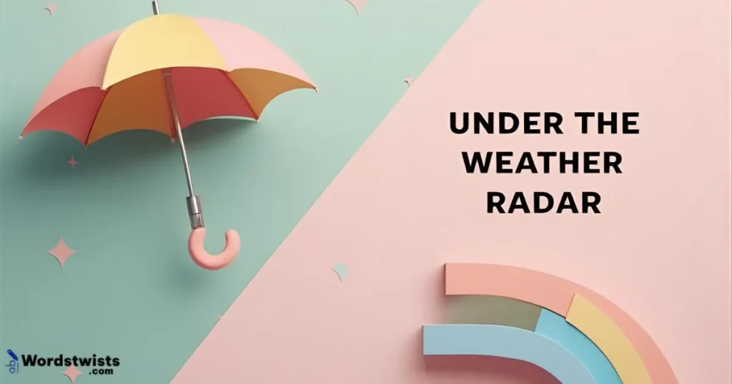 Under the Weather Radar