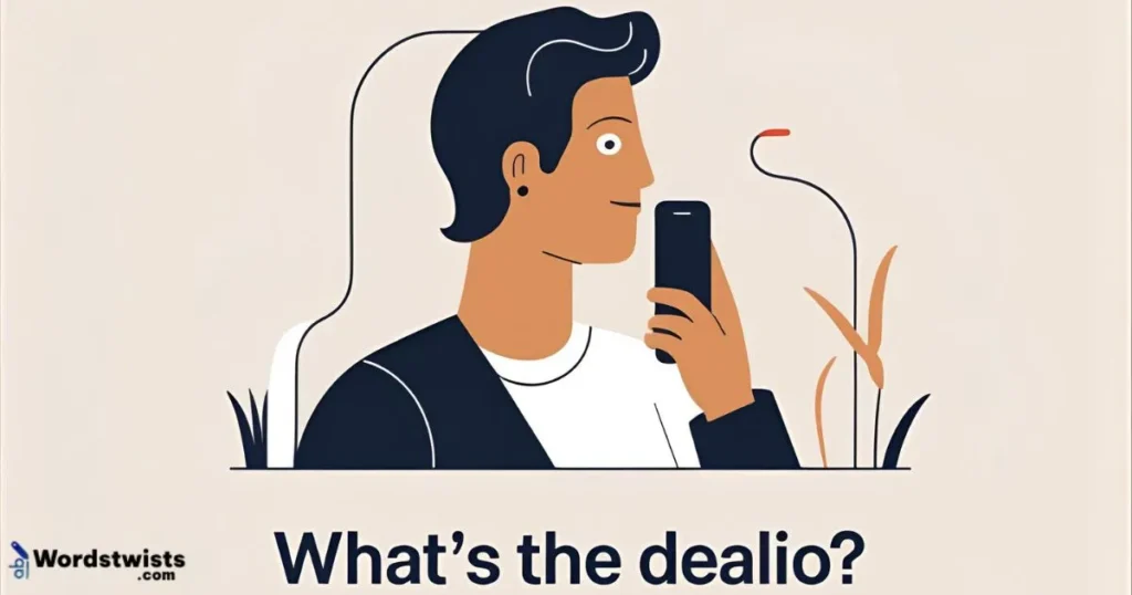 What’s the dealio?