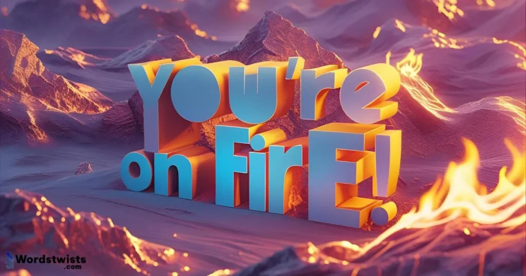 You’re on Fire!