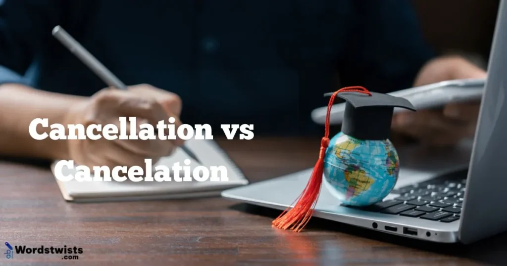 Cancellation vs Cancelation