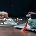 "Stay in Your Lane”
