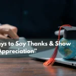 Thanks & Show Appreciation