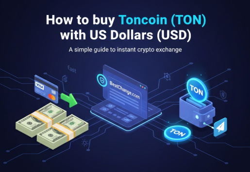 How to buy Toncoin (TON) with US Dollars (USD)